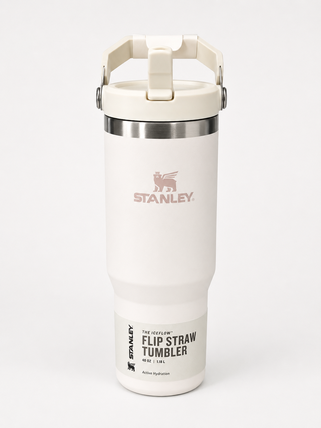 Engraved Stanley Flip Straw Tumbler