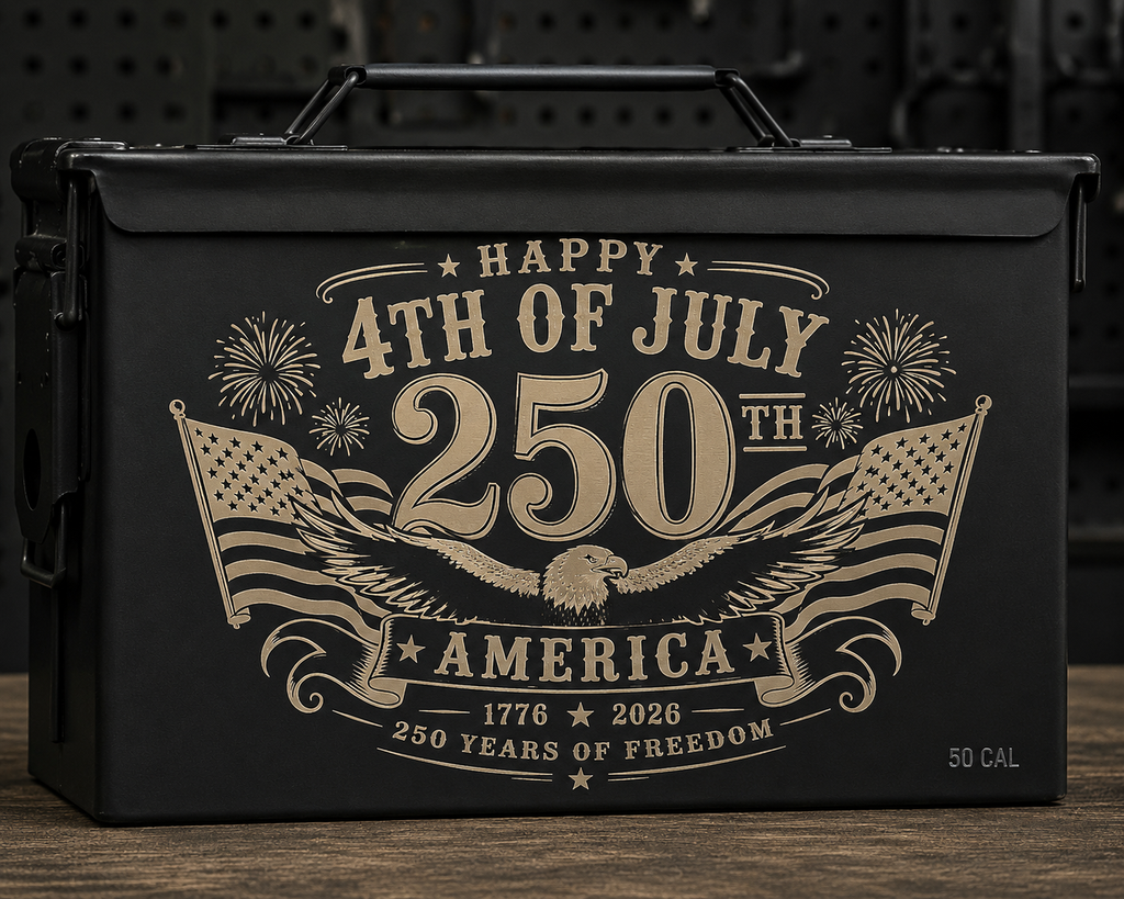 Engraved 50 Cal Ammo Can