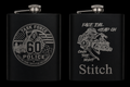 Engraved Flask