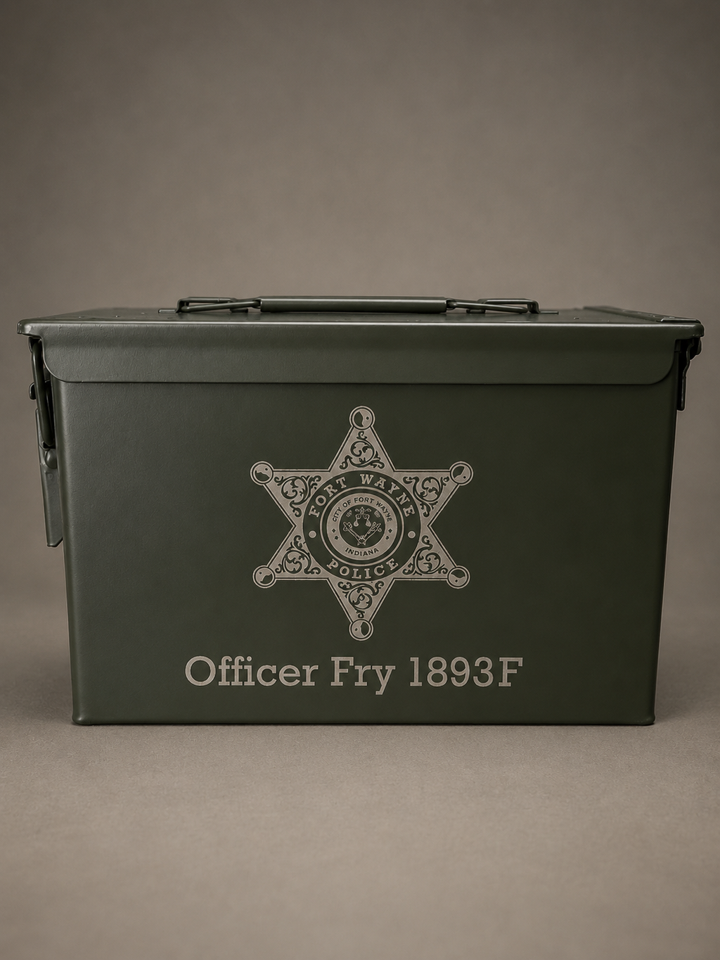 Engraved 50 Cal Ammo Can