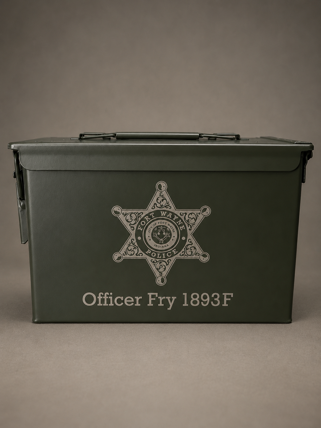 Engraved 50 Cal Ammo Can