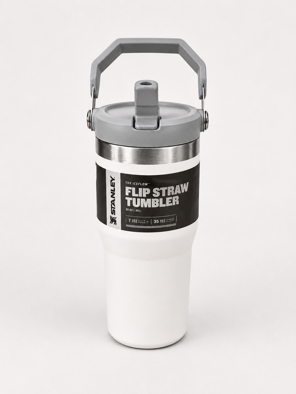 Engraved Stanley Flip Straw Tumbler