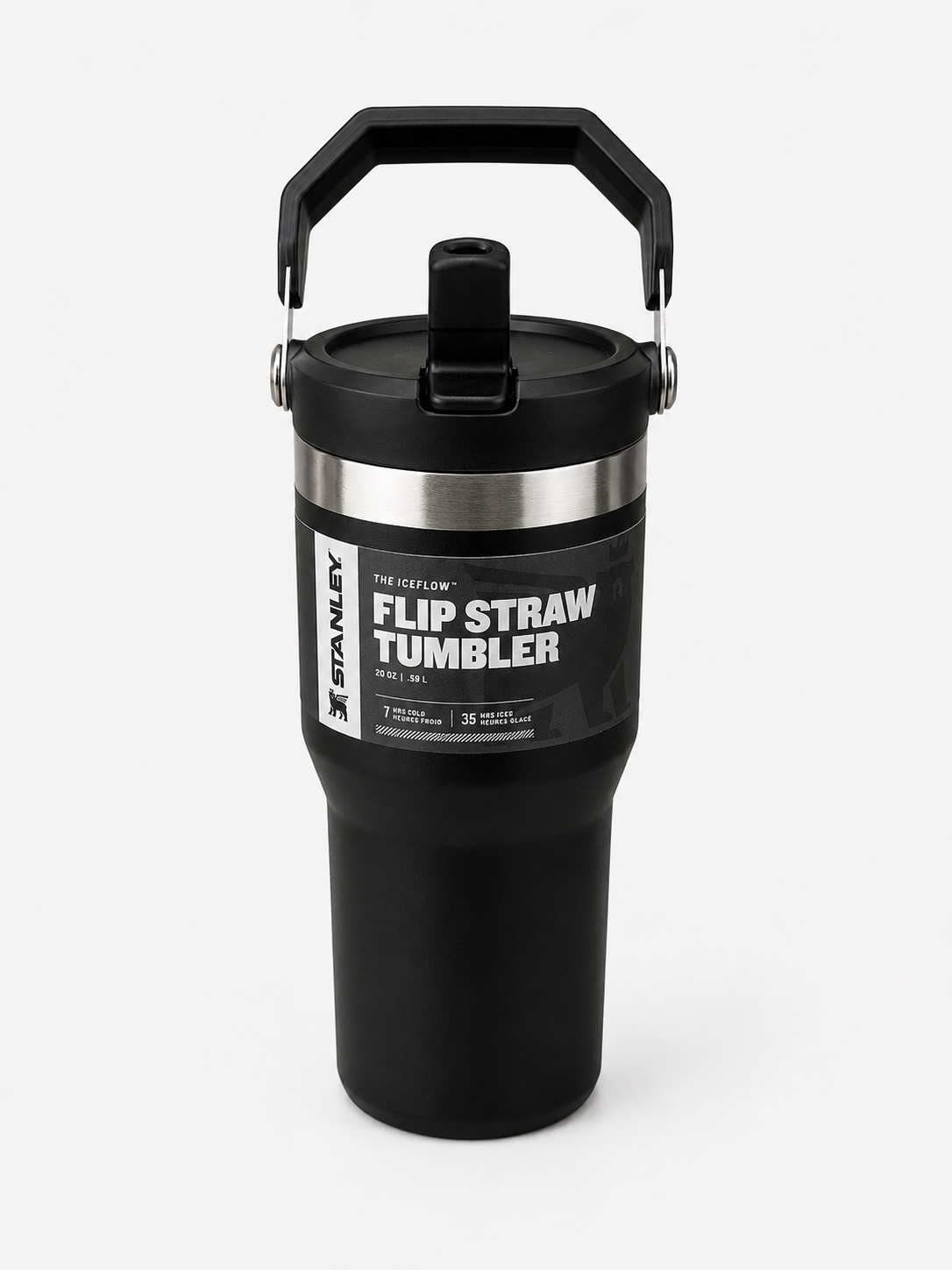 Engraved Stanley Flip Straw Tumbler