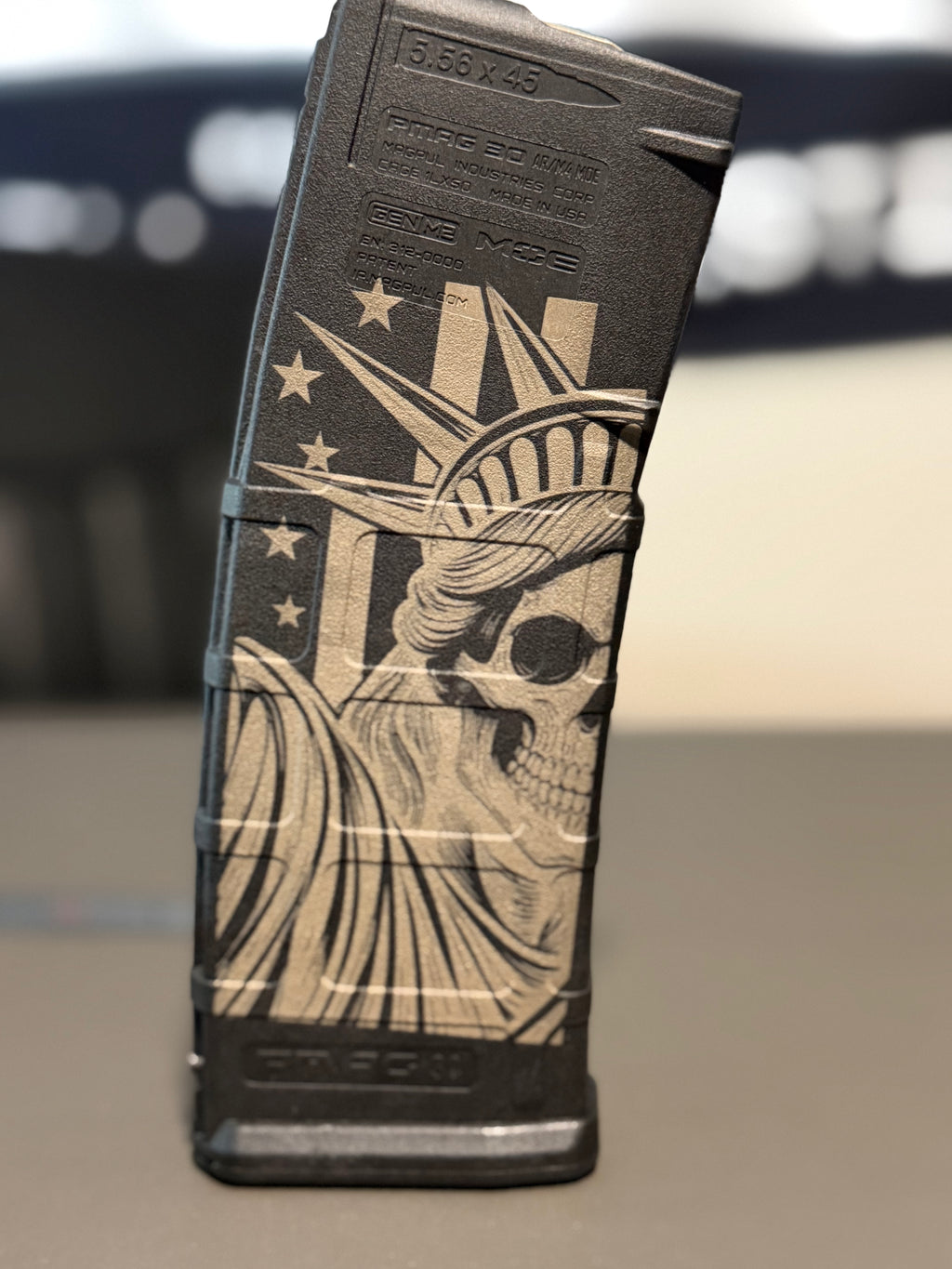 30 Round P-Mag "Liberty" Engraving