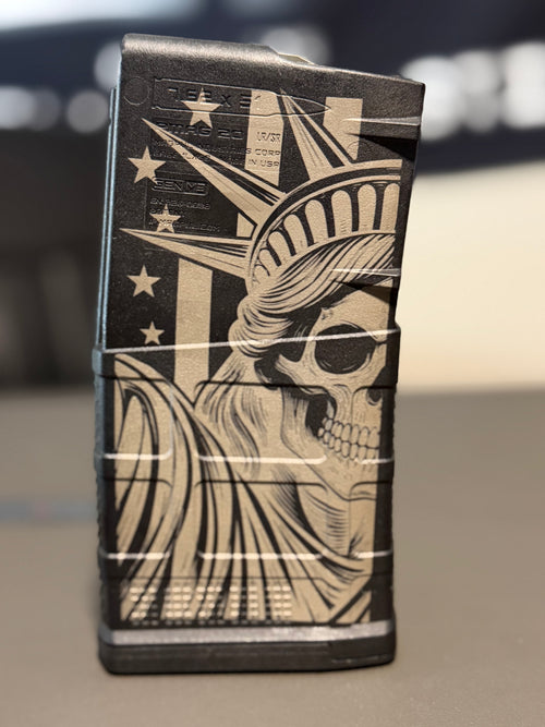 30 Round P-Mag "Liberty" Engraving