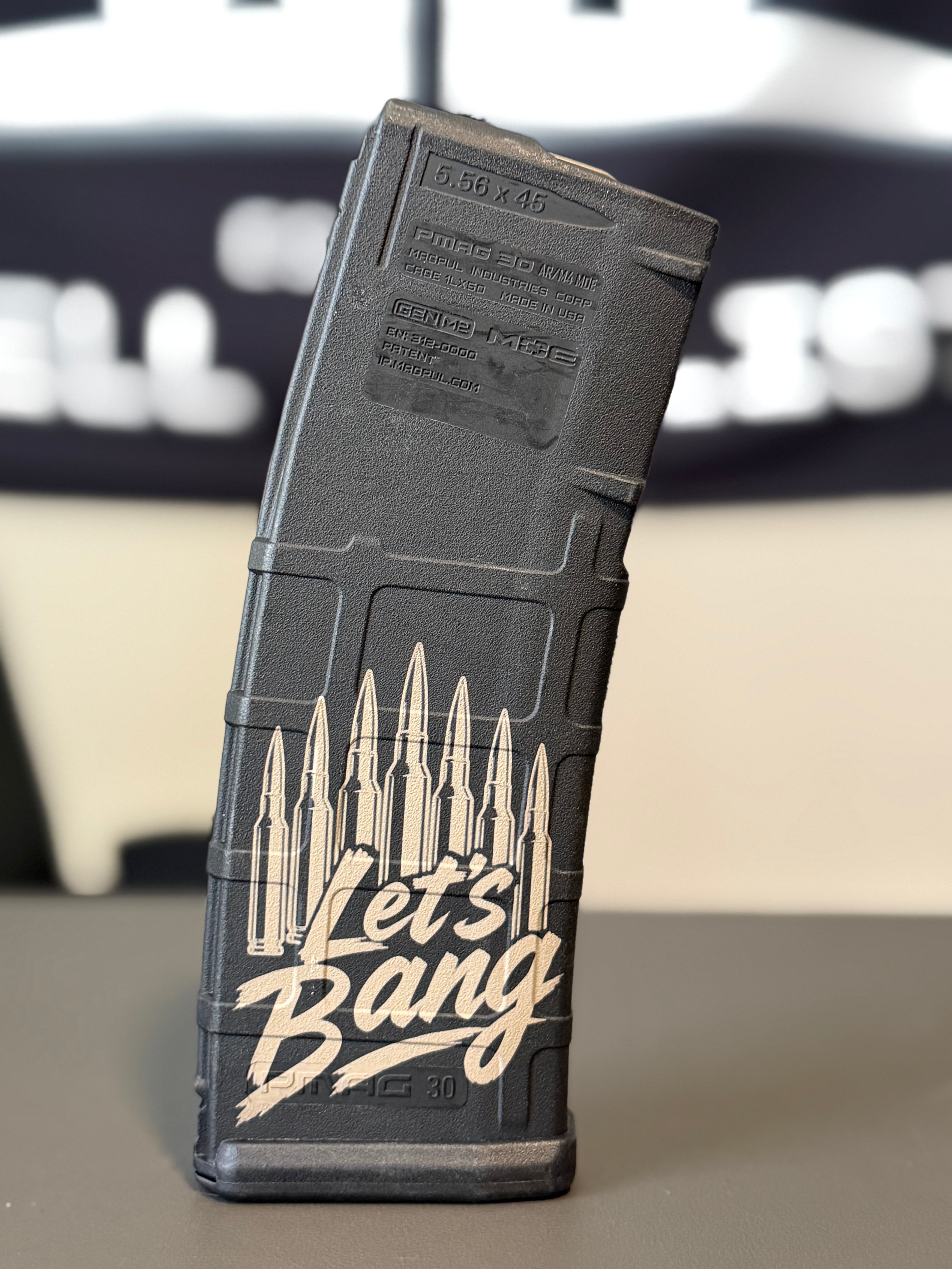 30 Round Engraved P-Mag