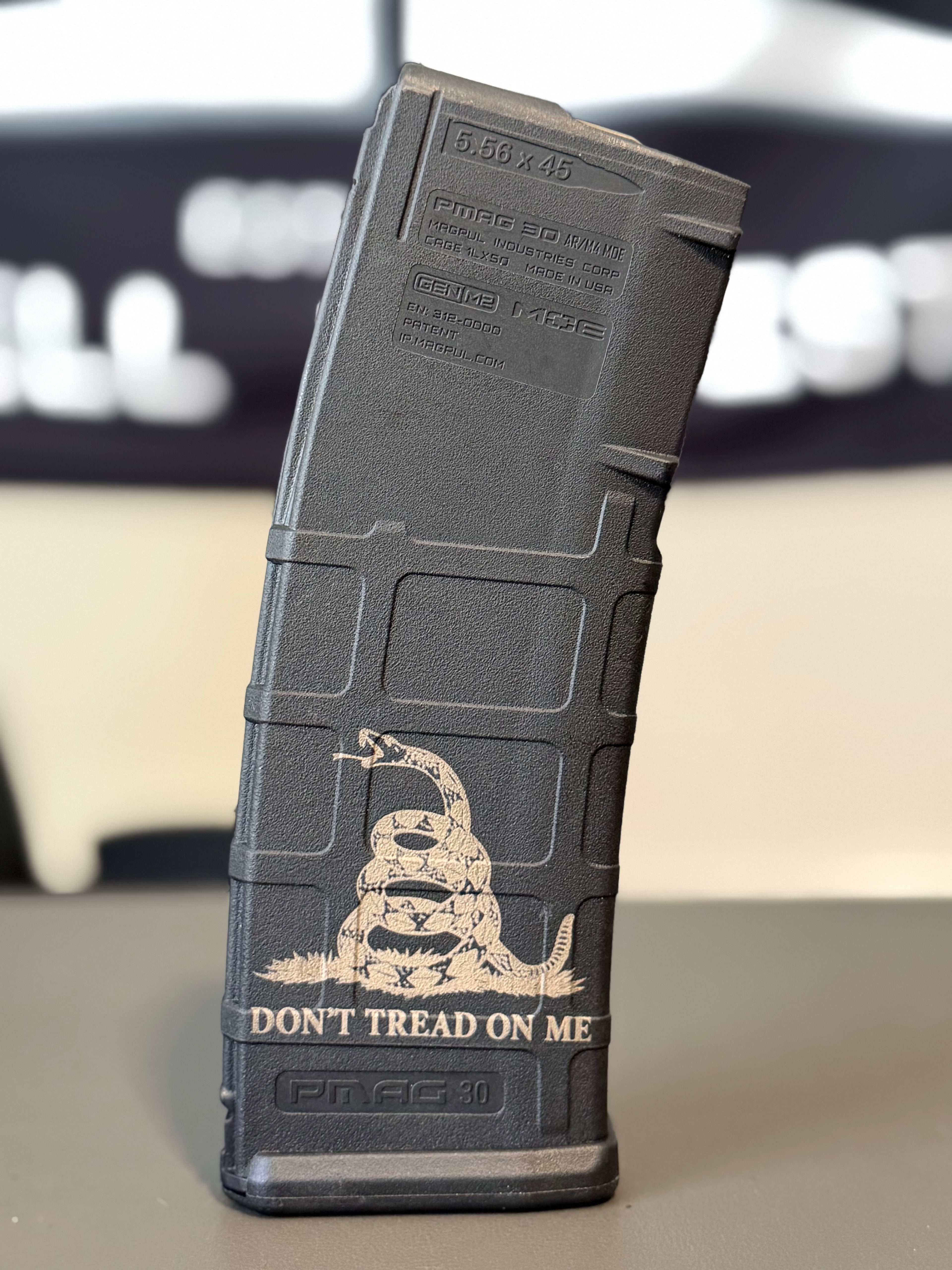 30 Round Engraved P-Mag