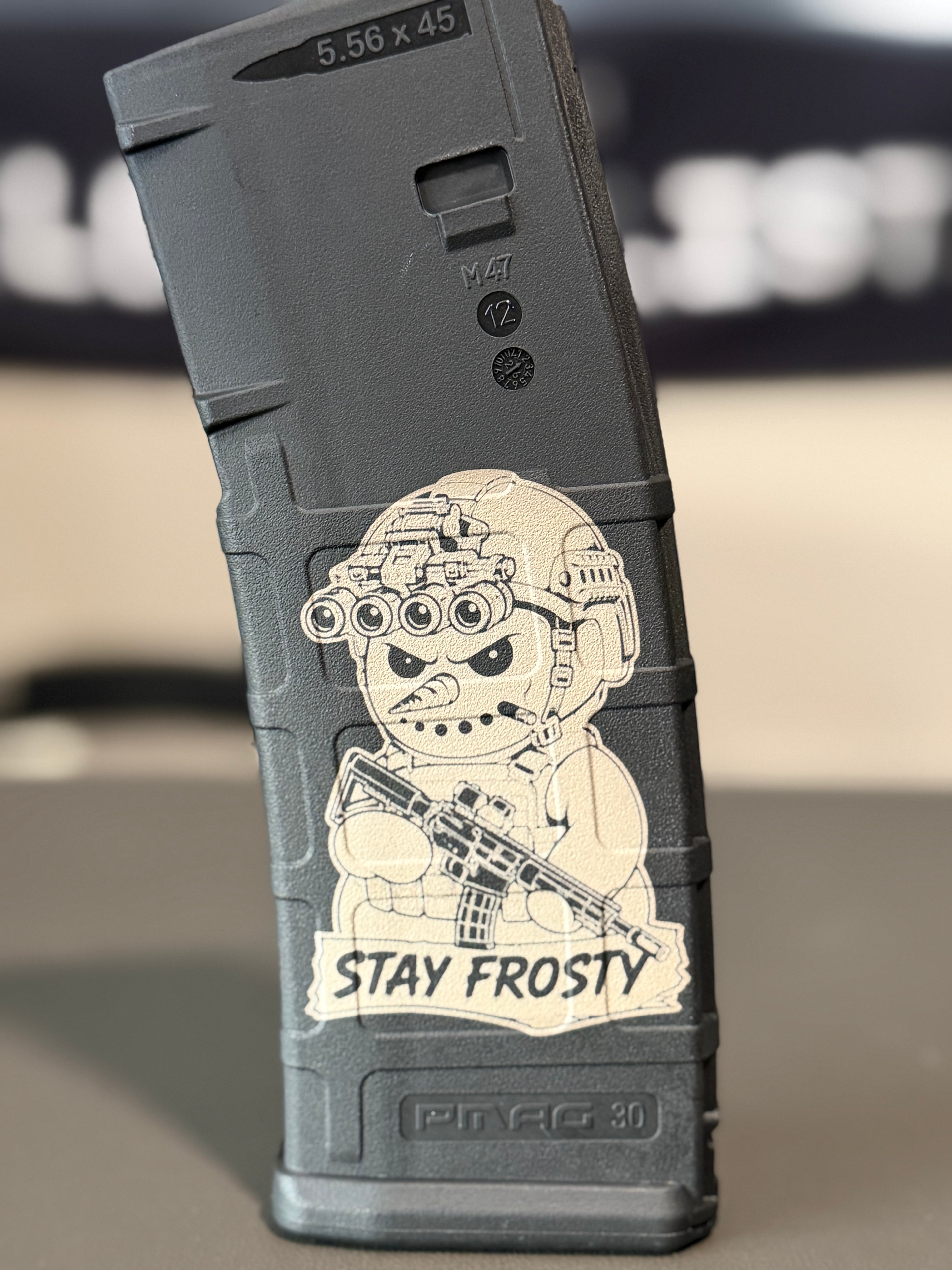 30 Round Engraved P-Mag