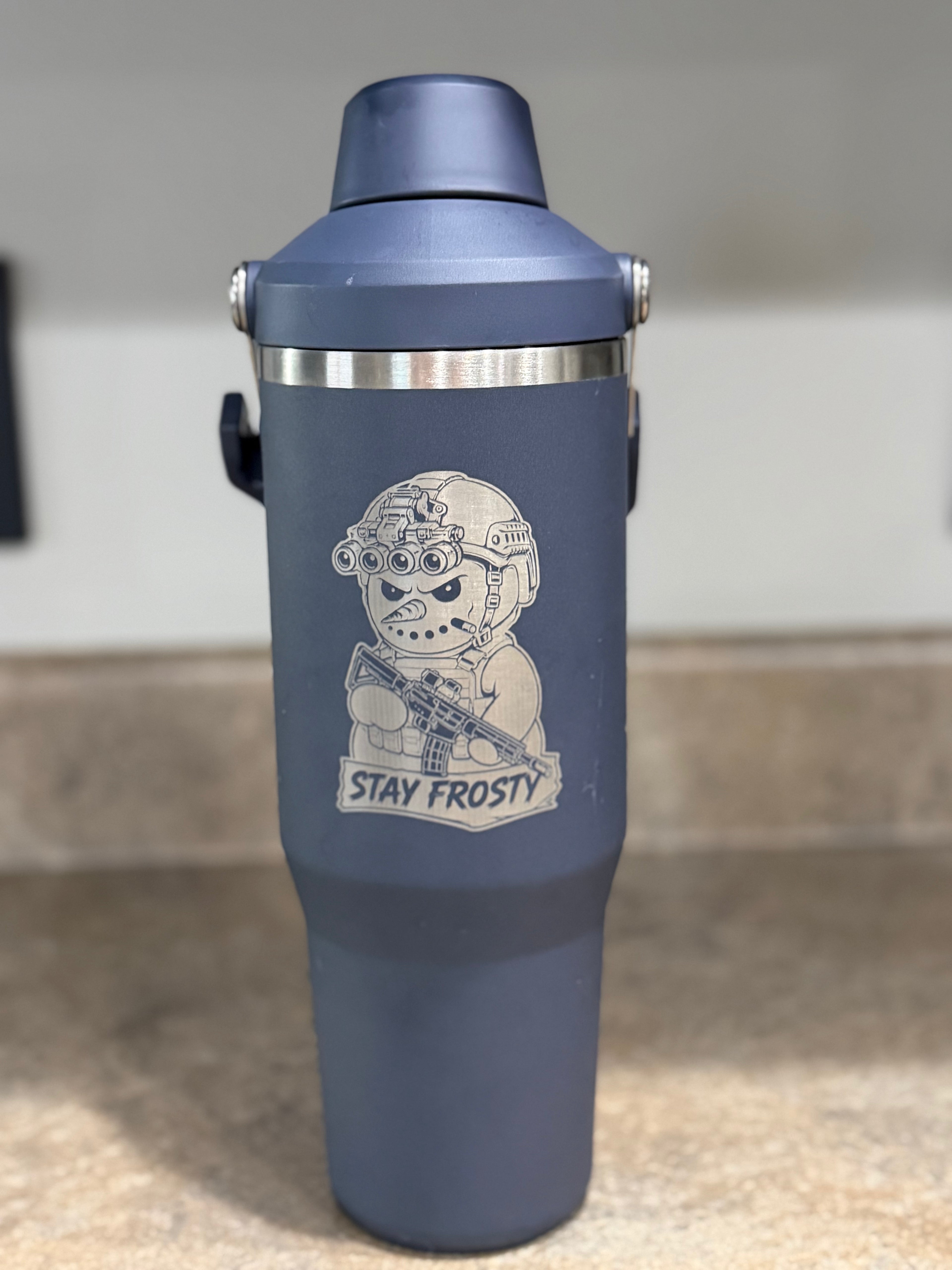 Engraved Stanley Fast Flow Tumbler