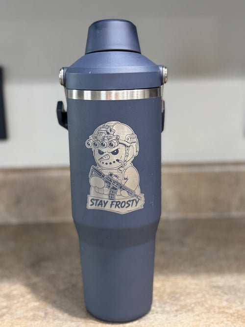 Engraved Stanley Fast Flow Tumbler