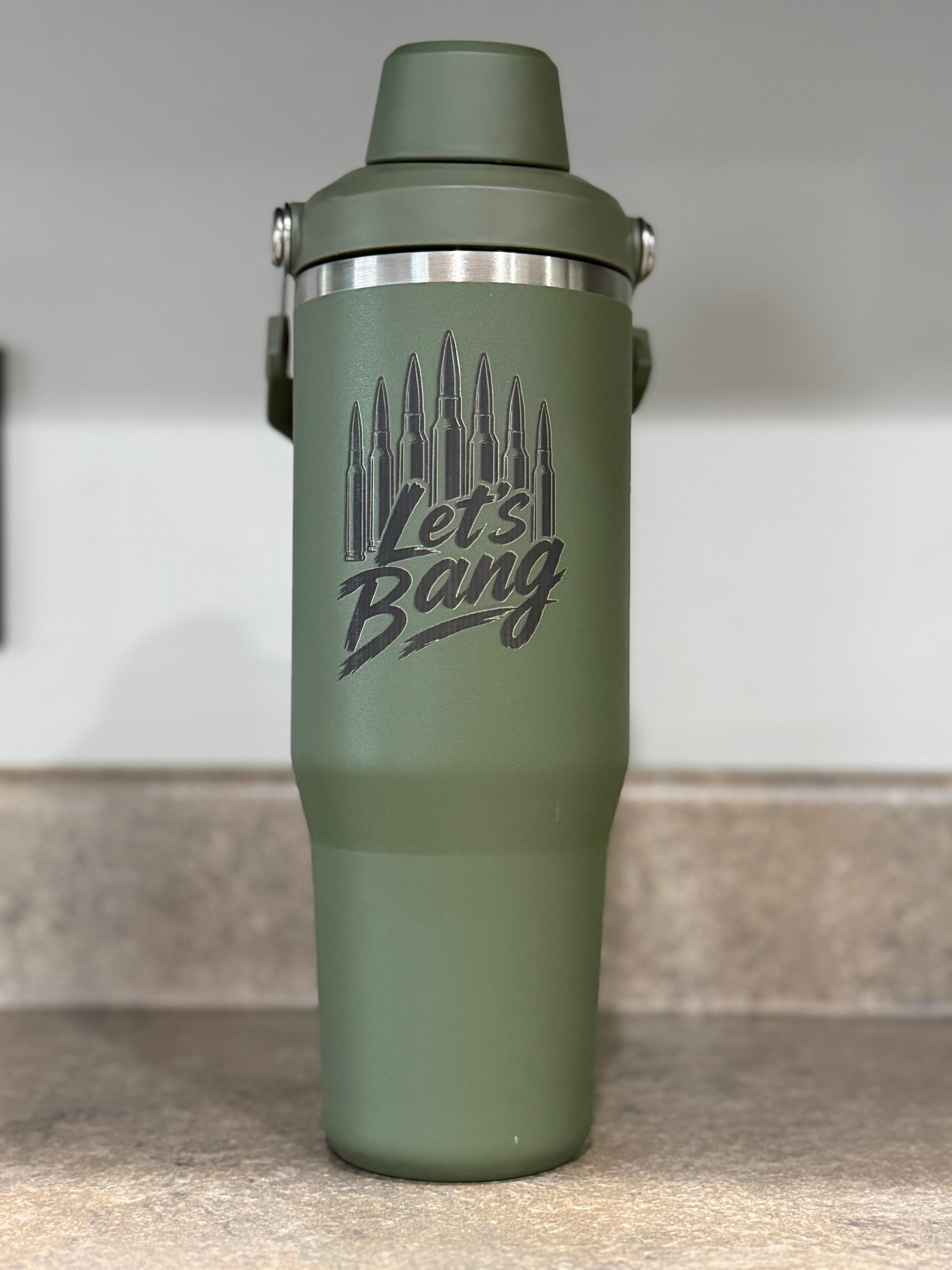 Engraved Stanley Fast Flow Tumbler