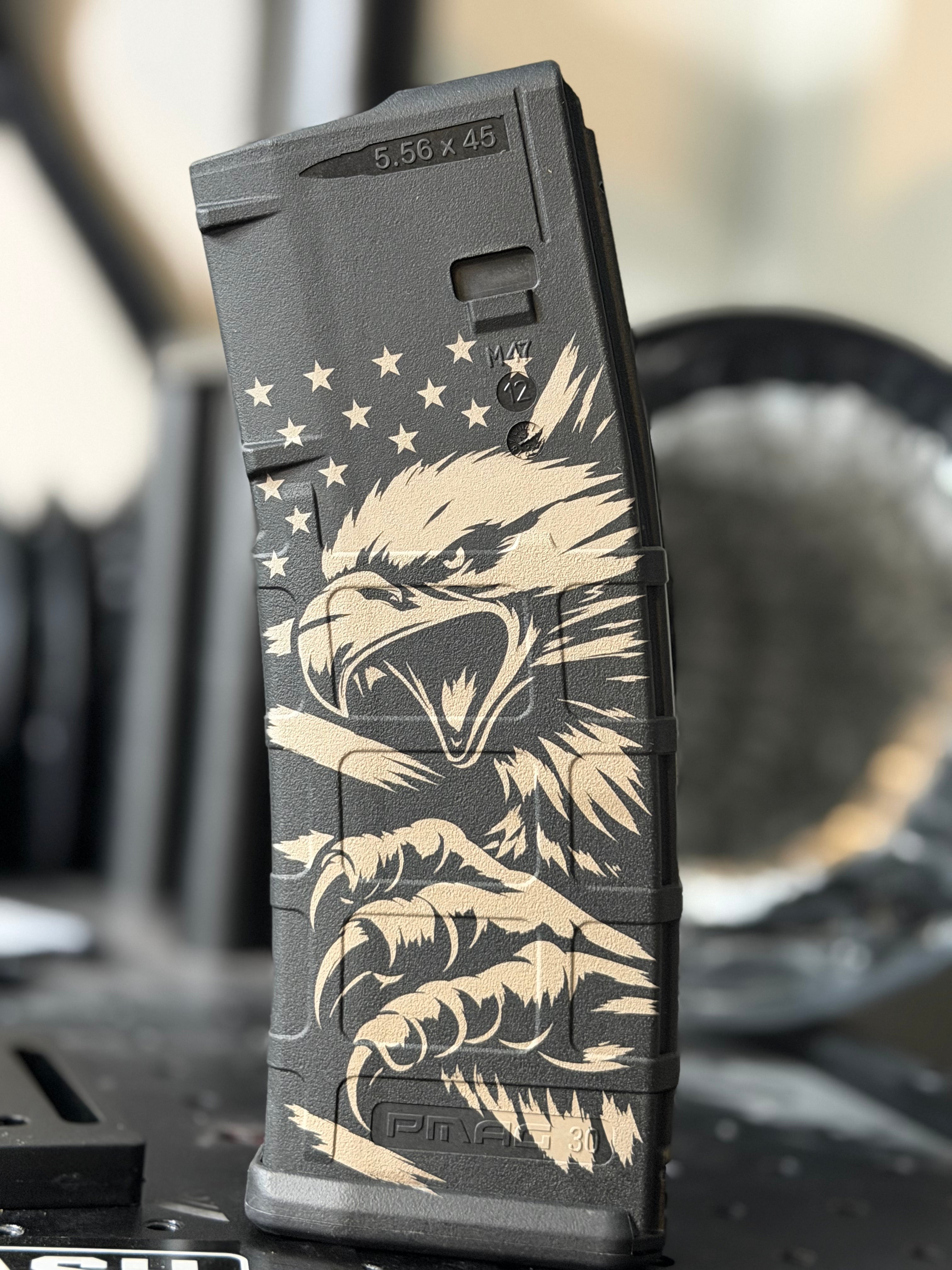 30 Round Engraved P-Mag